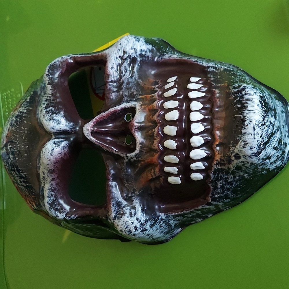Skull plastic mask